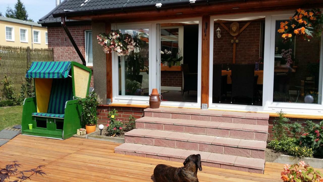 Ferienhaus Storchenweg Mahlzow Exterior foto