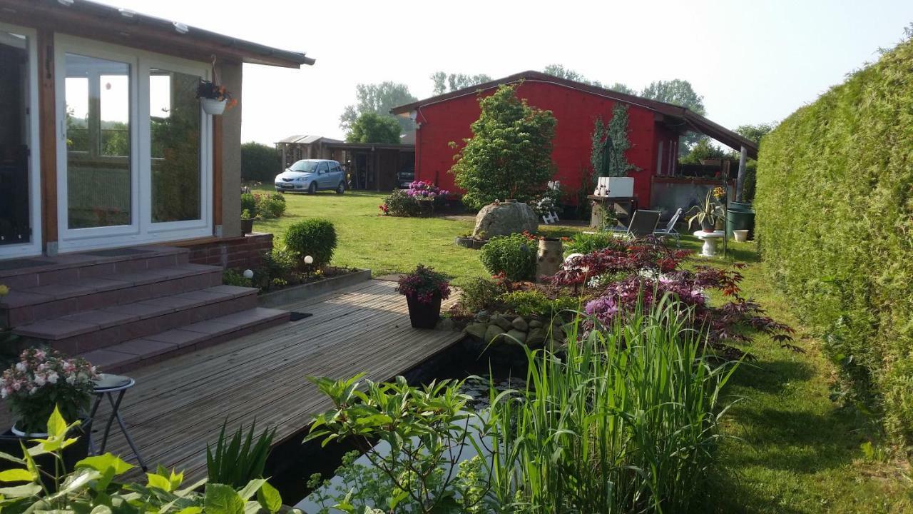 Ferienhaus Storchenweg Mahlzow Exterior foto